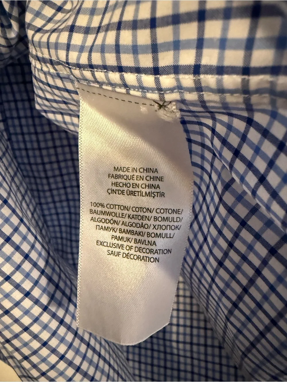 Polo Ralph Lauren tailored button
